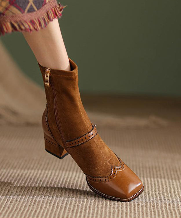 Classic Orthopedic Boots with Timeless Style