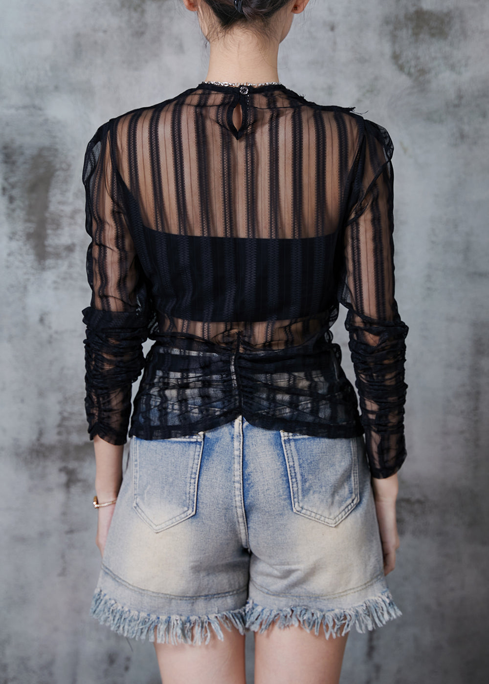 A Vintage Style Top with Delicate Timeless Details