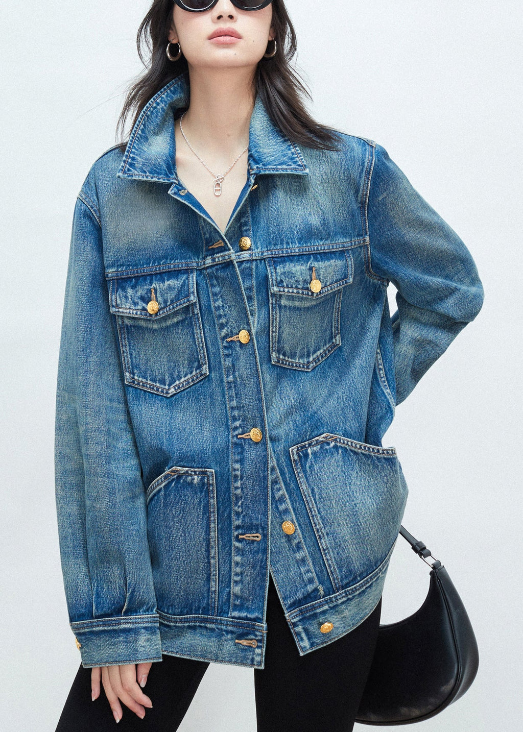 Classic Vintage Coat with a Flattering Fit