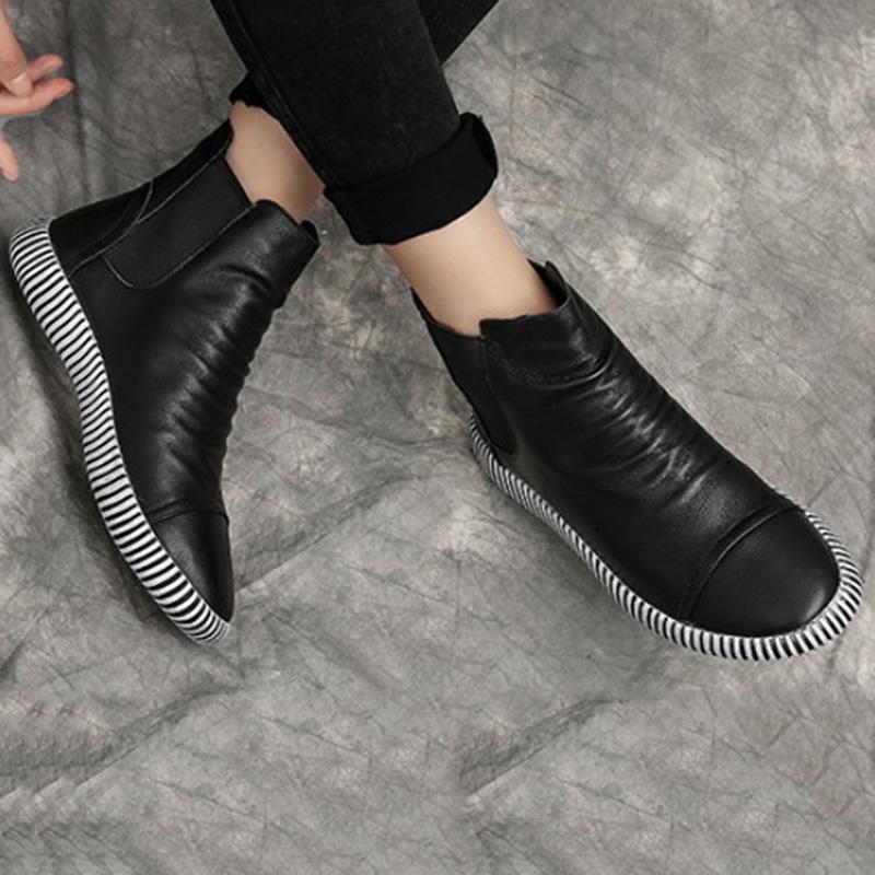 Classic Orthopedic Boots with Timeless Style