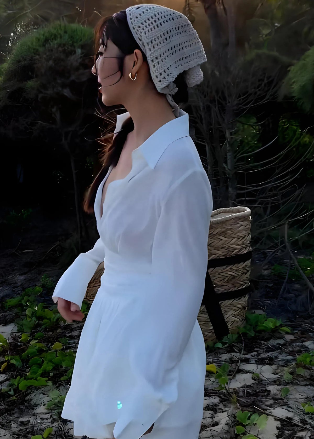 A Vintage Style Shirt with Delicate Timeless Details