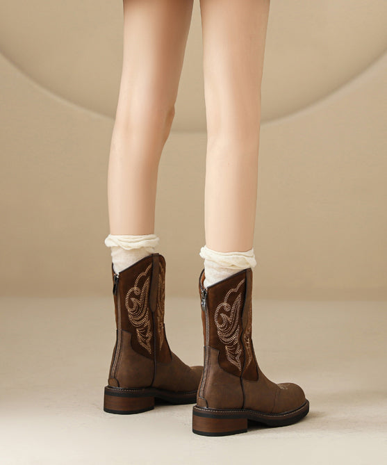 Vintage Inspired Orthopedic Boots