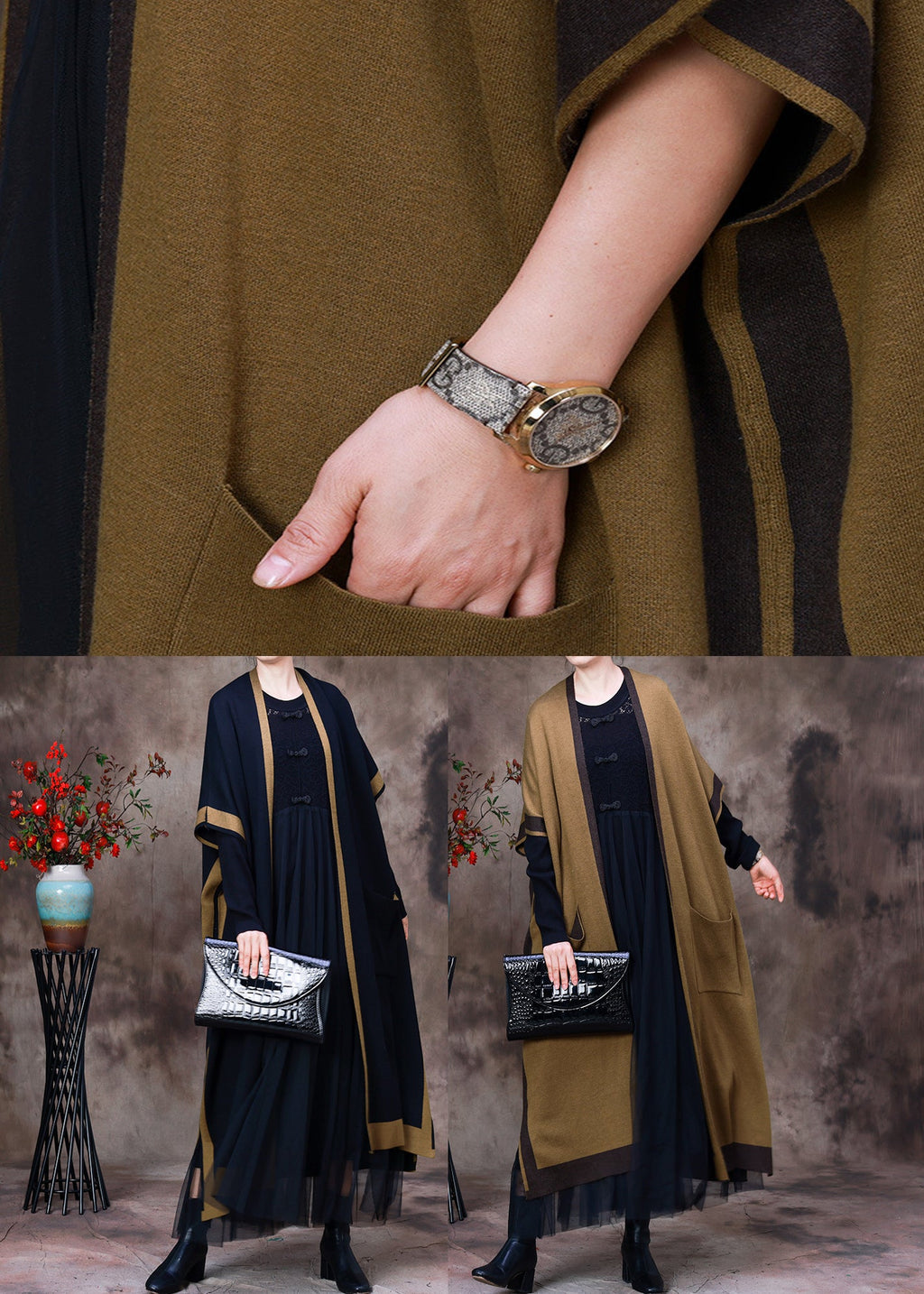 A Vintage Style Cardigan with Delicate Timeless Details