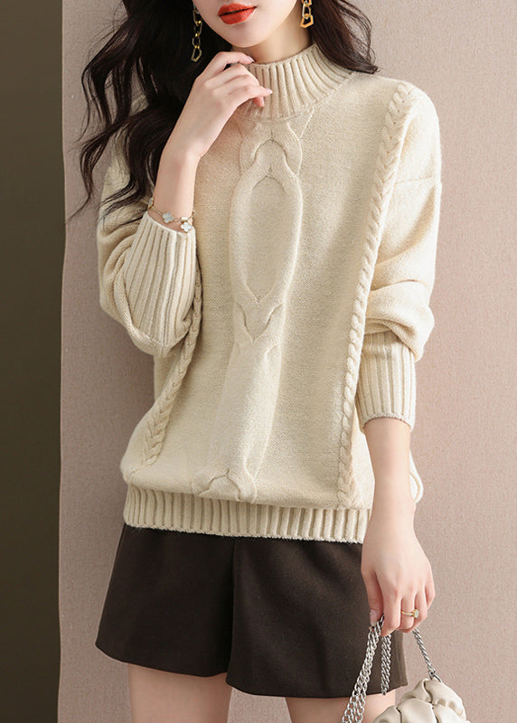 A Vintage Style Sweater with Delicate Timeless Details