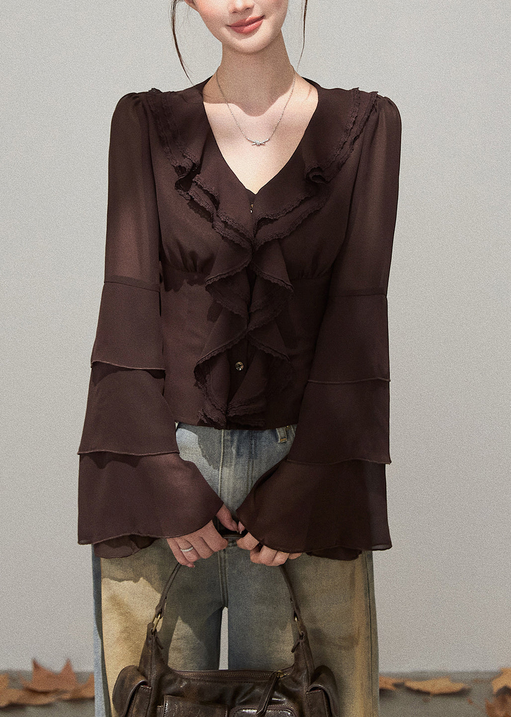 A Vintage Style Shirt with Delicate Timeless Details