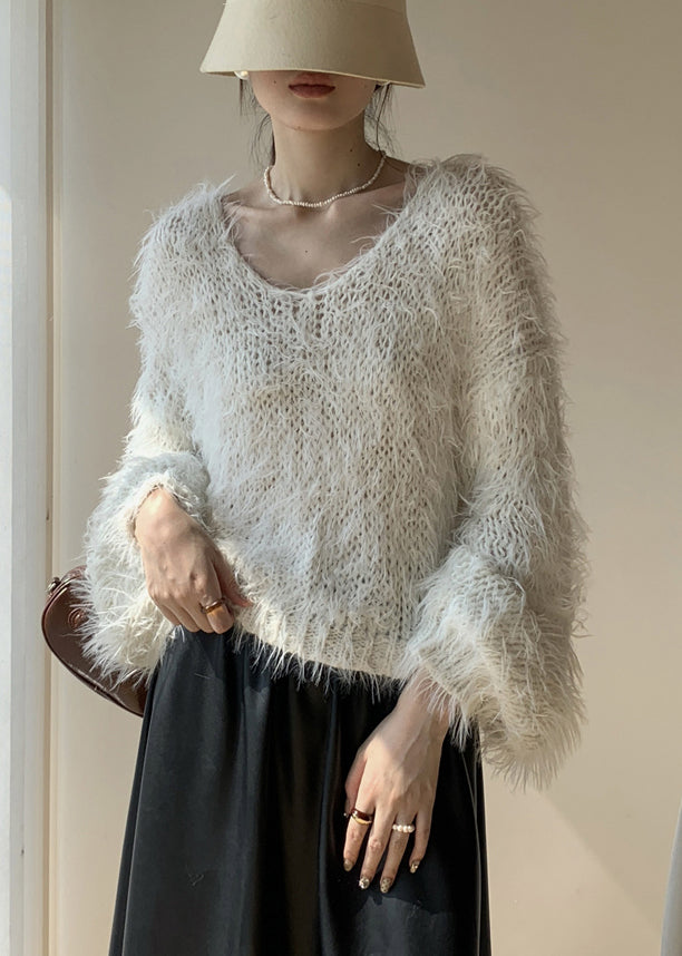 Vintage Inspired Sweater with a Contemporary Edge