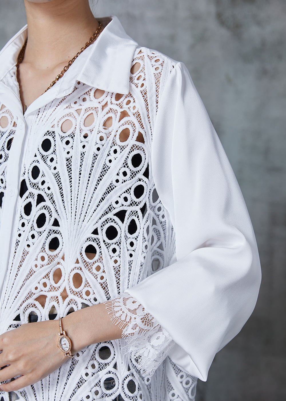 A Vintage Style Shirt with Delicate Timeless Details