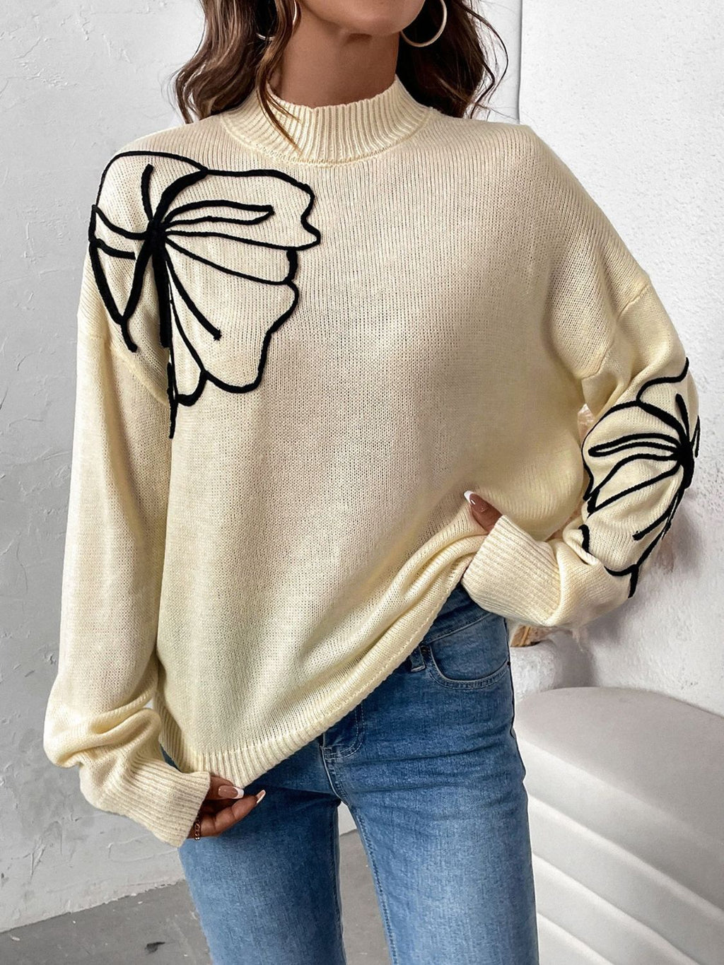 Vintage Inspired Sweater with a Contemporary Edge