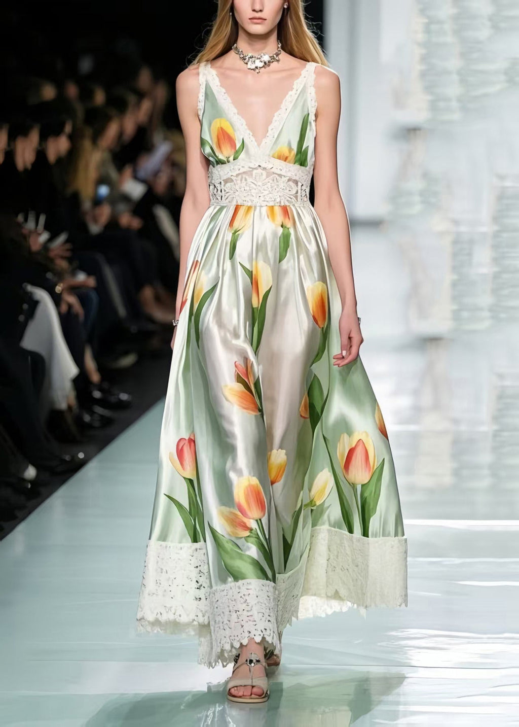 Well Tailored Dress with a Graceful Silhouette