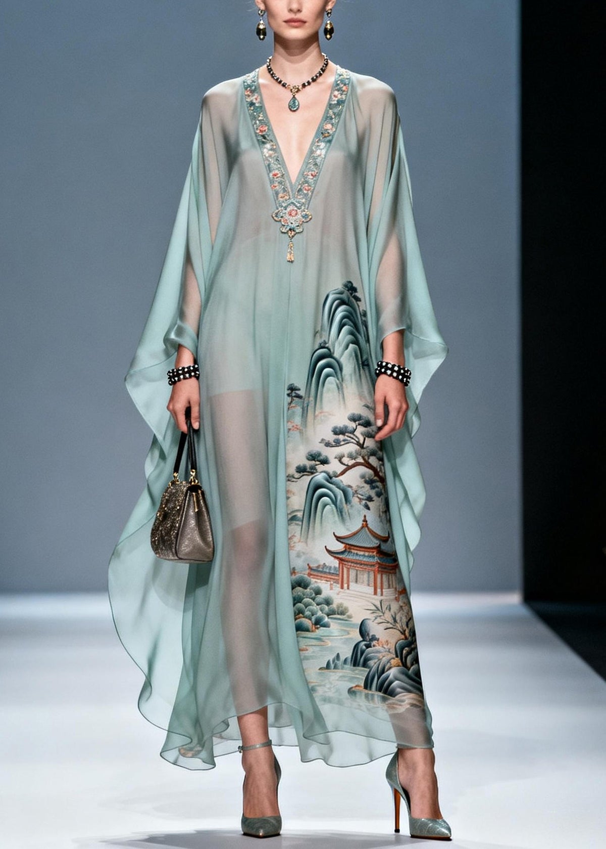 A Vintage Style Dress with Delicate Timeless Details