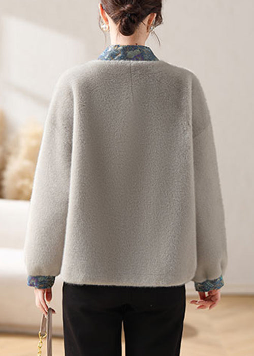 A Vintage Style Coat with Delicate Timeless Details