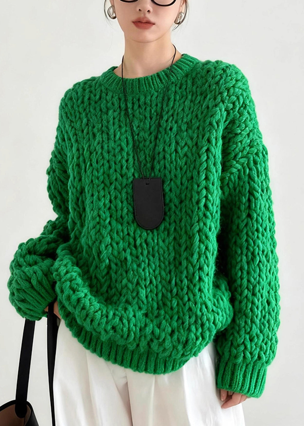 Classic Vintage Sweater with a Flattering Fit