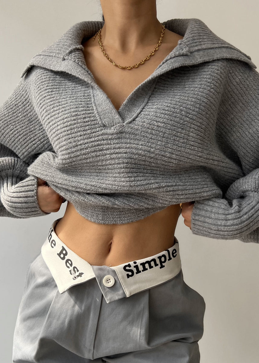 Sophisticated Sweater with a Clean Classic Look