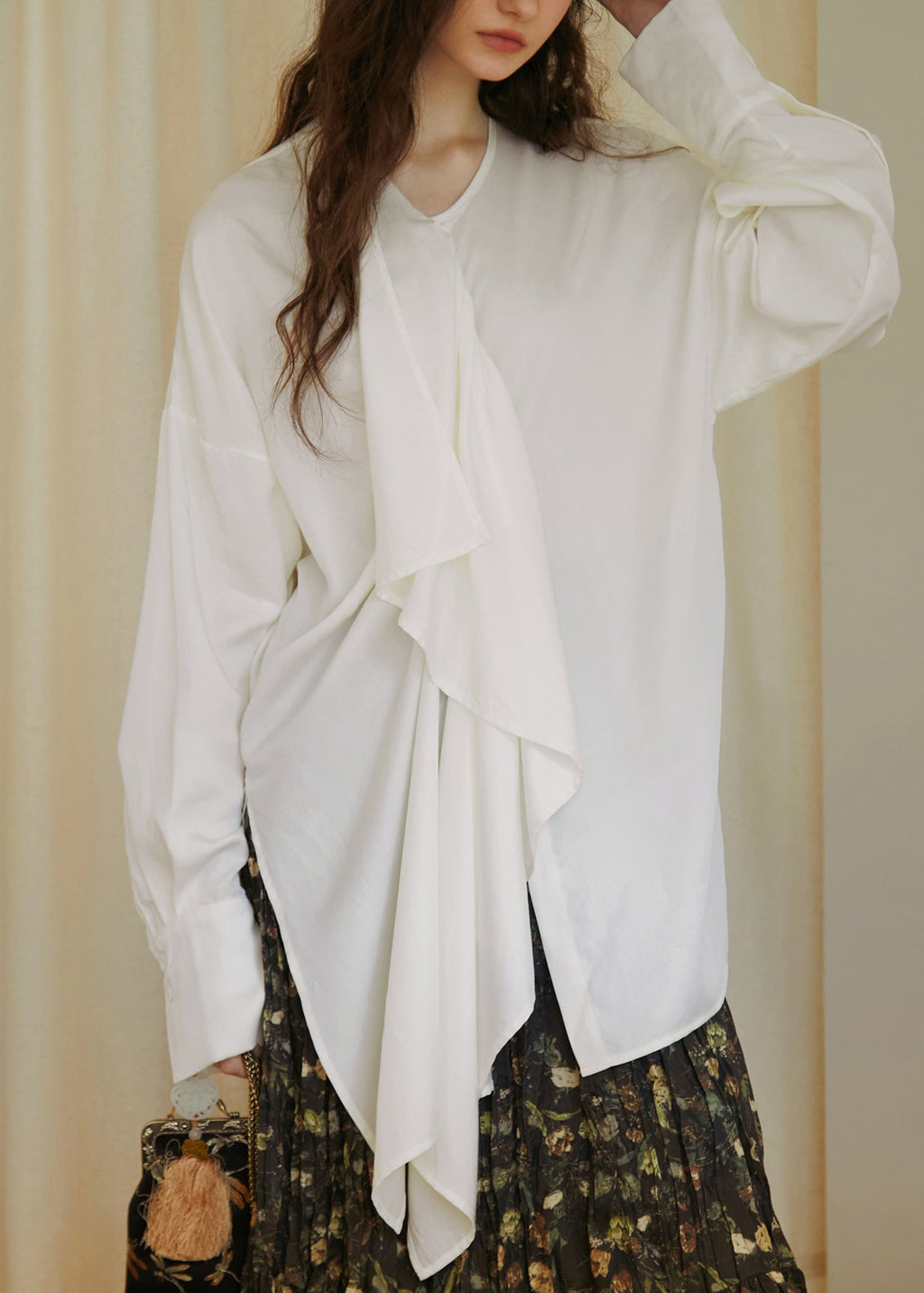 Classic Vintage Blouse with a Flattering Fit