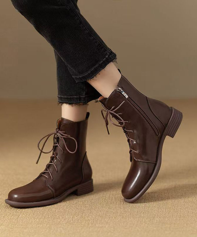 Vintage Inspired Orthopedic Boots