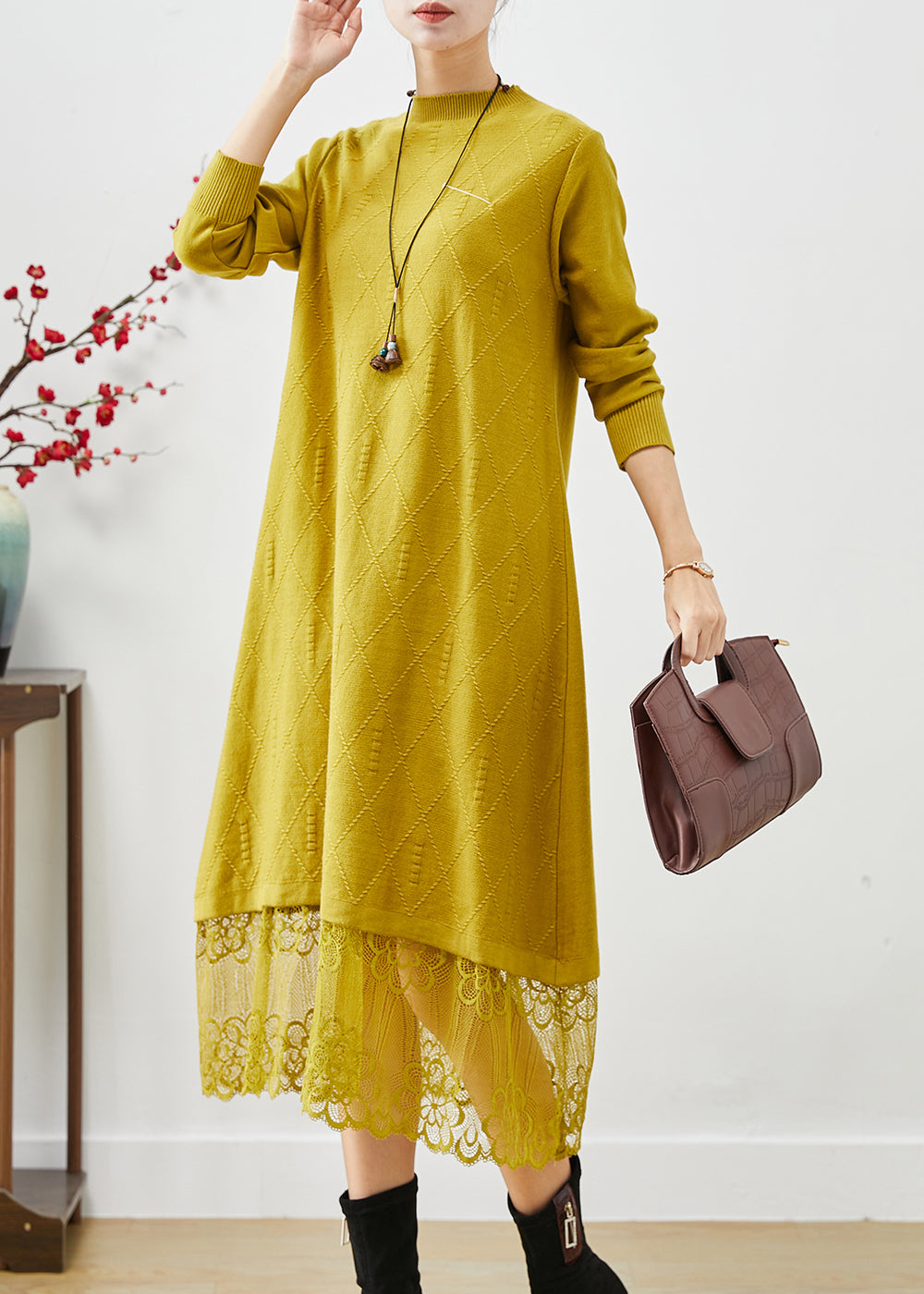 A Vintage Style Dress with Delicate Timeless Details