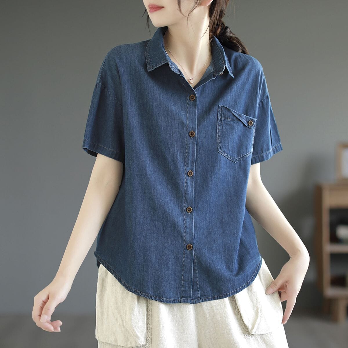 Gracefully Styled Blouse for Any Occasion