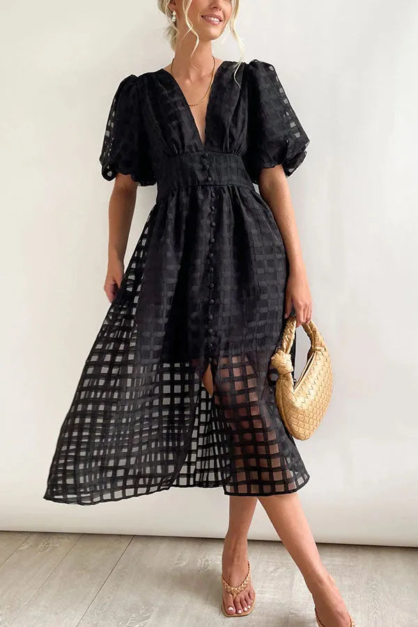A Vintage Style Dress with Delicate Timeless Details