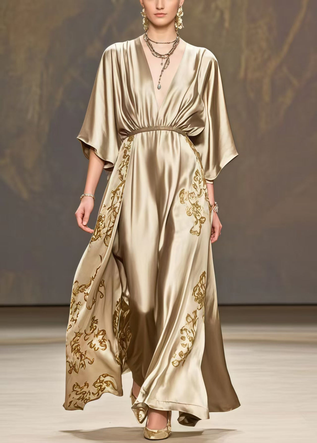 A Vintage Style Dress with Delicate Timeless Details