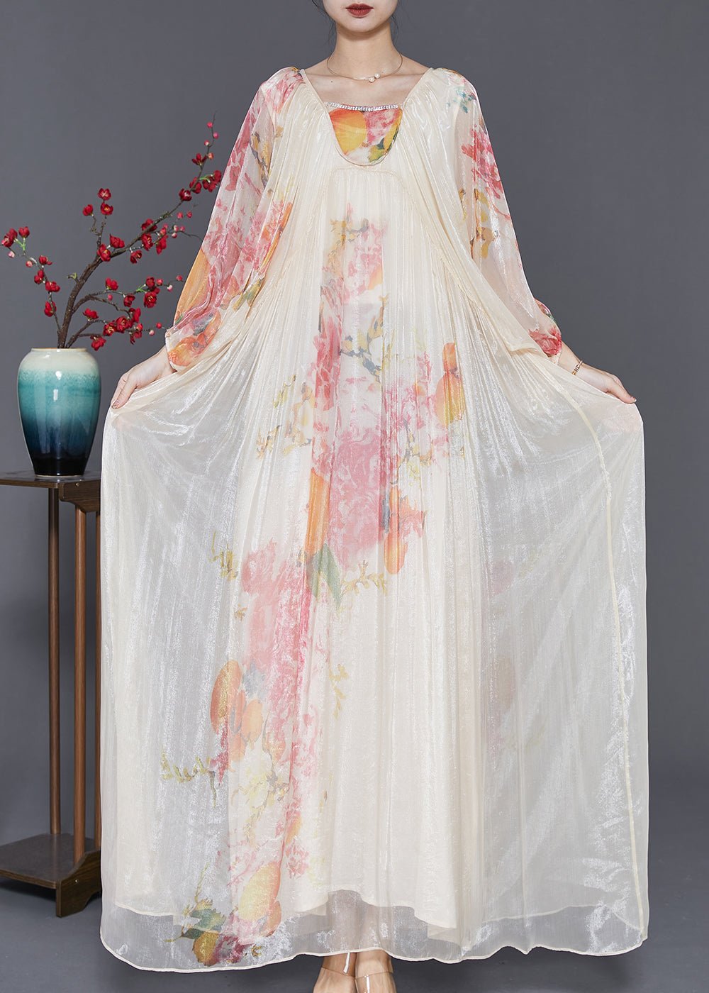 A Vintage Style Dress with Delicate Timeless Details