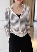 Well Tailored Cardigan with a Graceful Silhouette