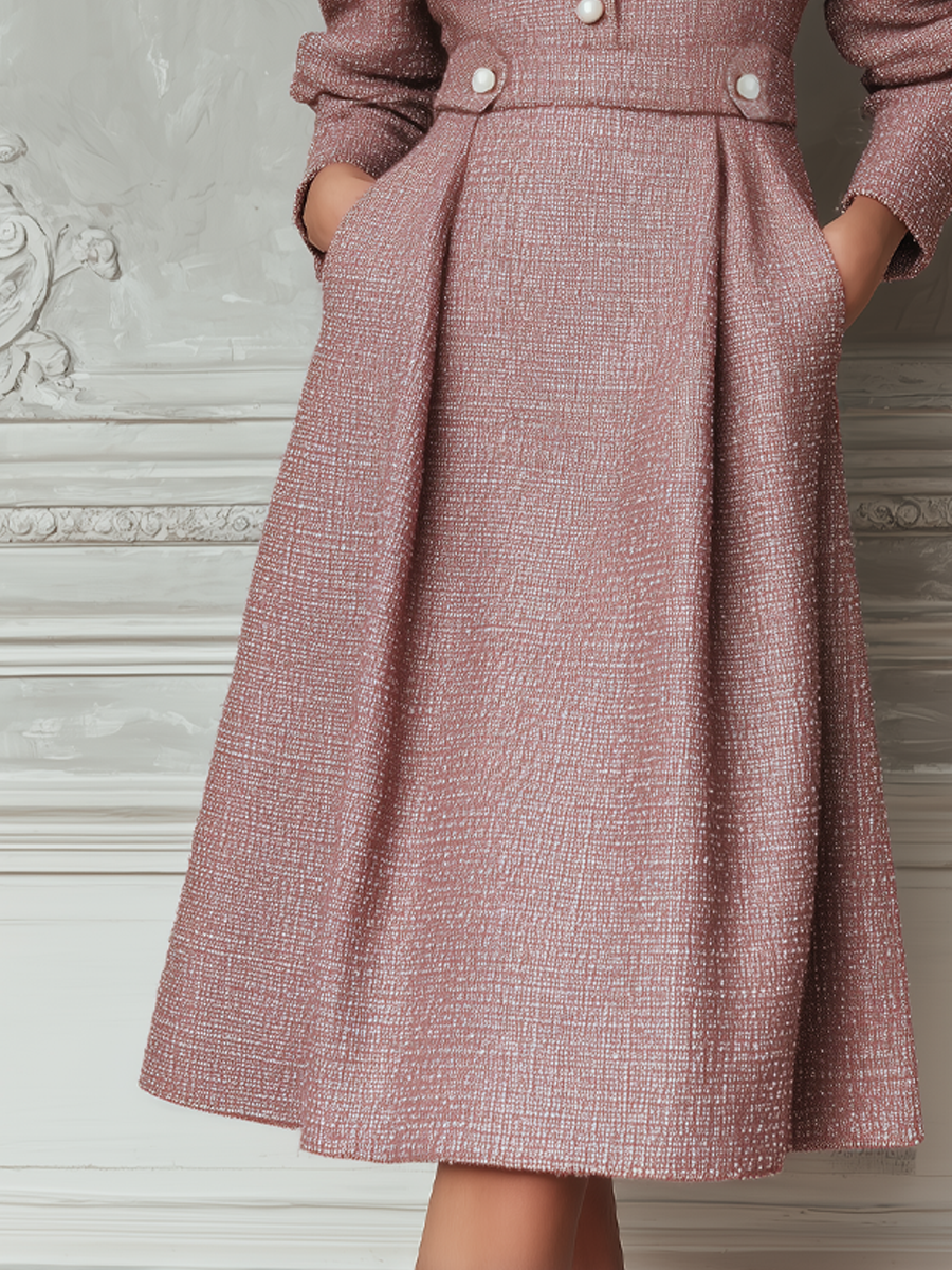 A Vintage Style Dress with Delicate Timeless Details