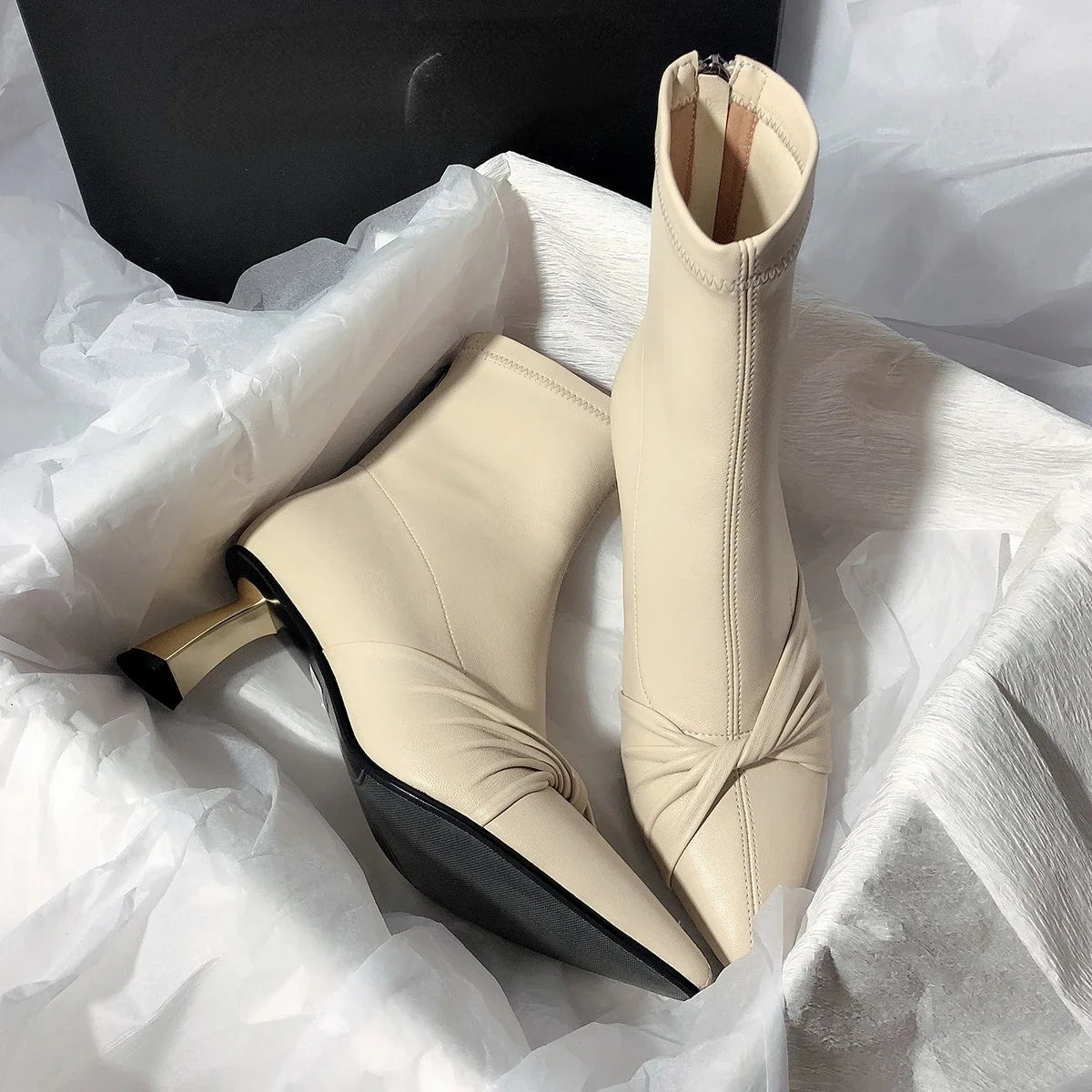 Chic Orthopedic Boots with Unique Design