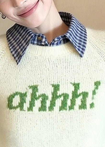 Vintage Inspired Sweater with a Contemporary Edge