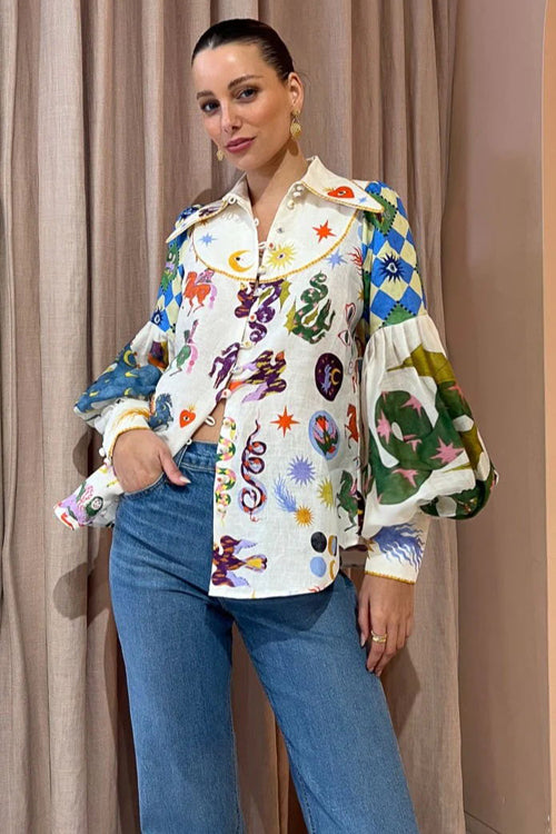 A Vintage Style Top with Delicate Timeless Details