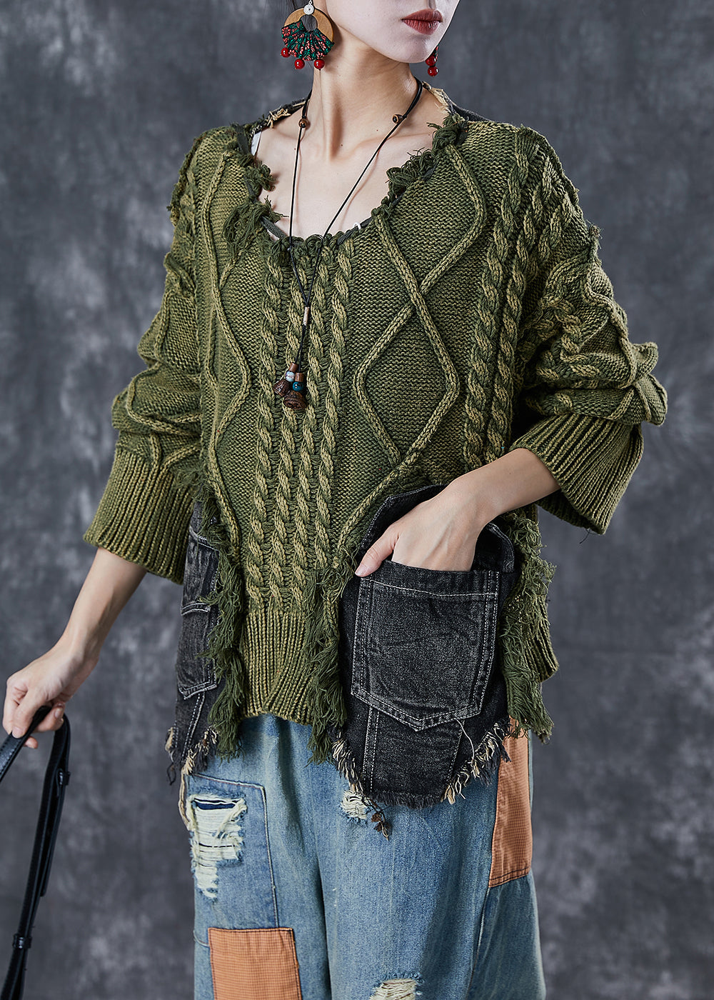 Gracefully Styled Sweater for Any Occasion