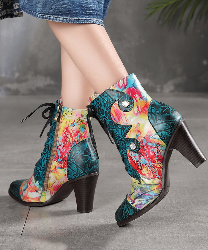Vintage Inspired Orthopedic Boots