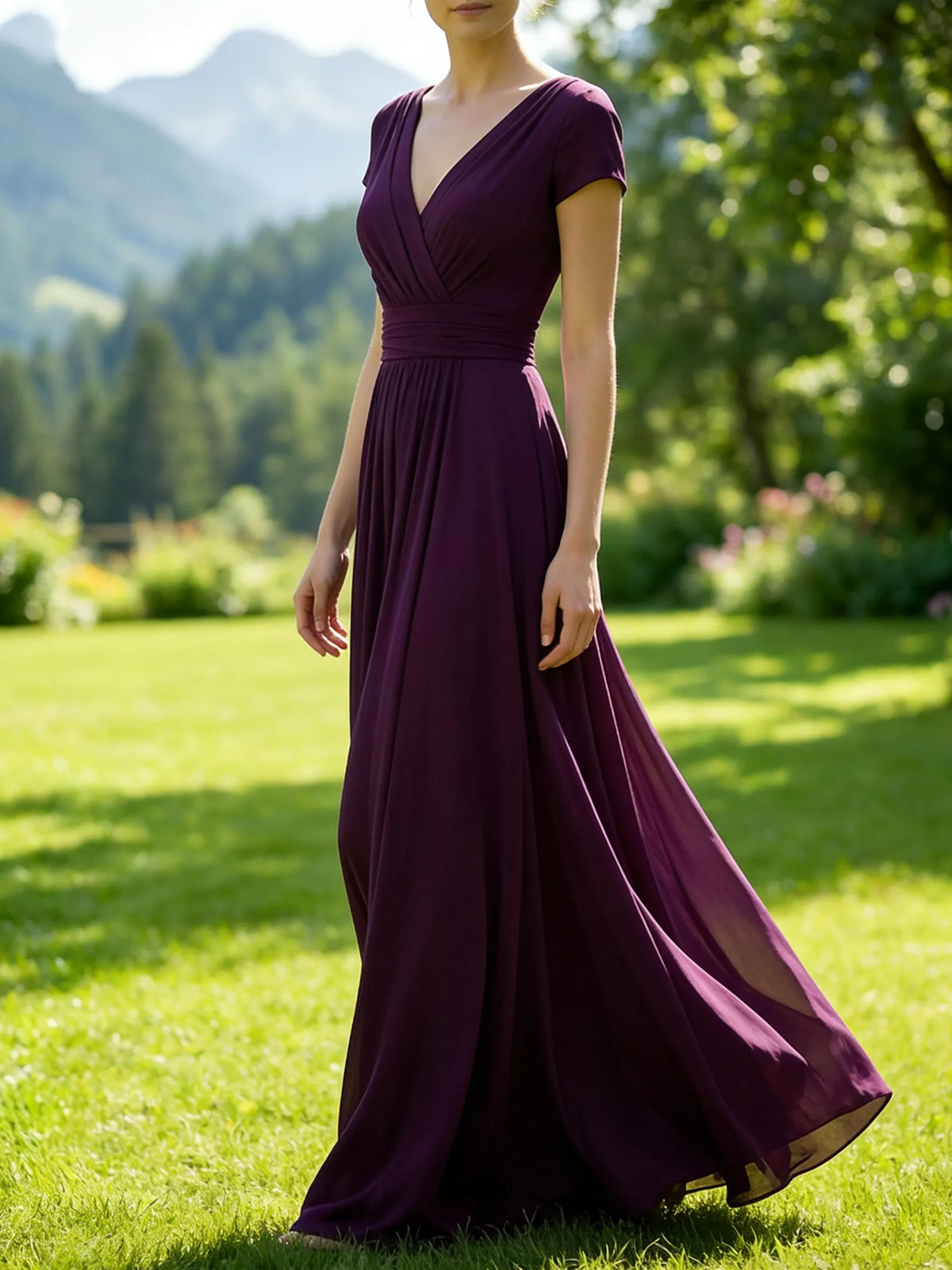 Well Tailored Dress with a Graceful Silhouette