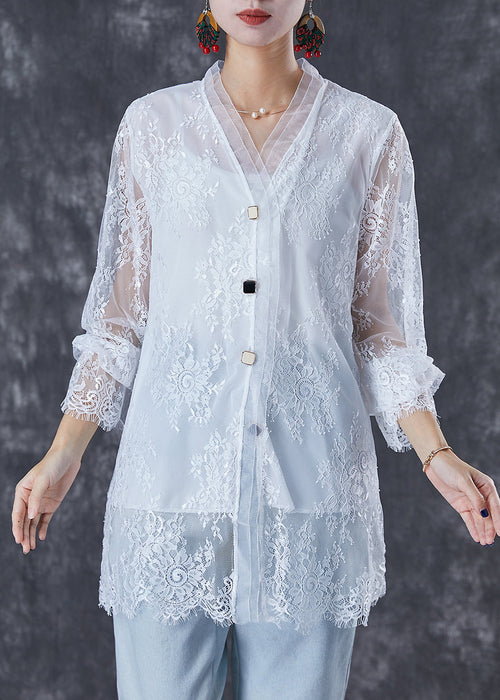 A Vintage Style Blouse with Delicate Timeless Details