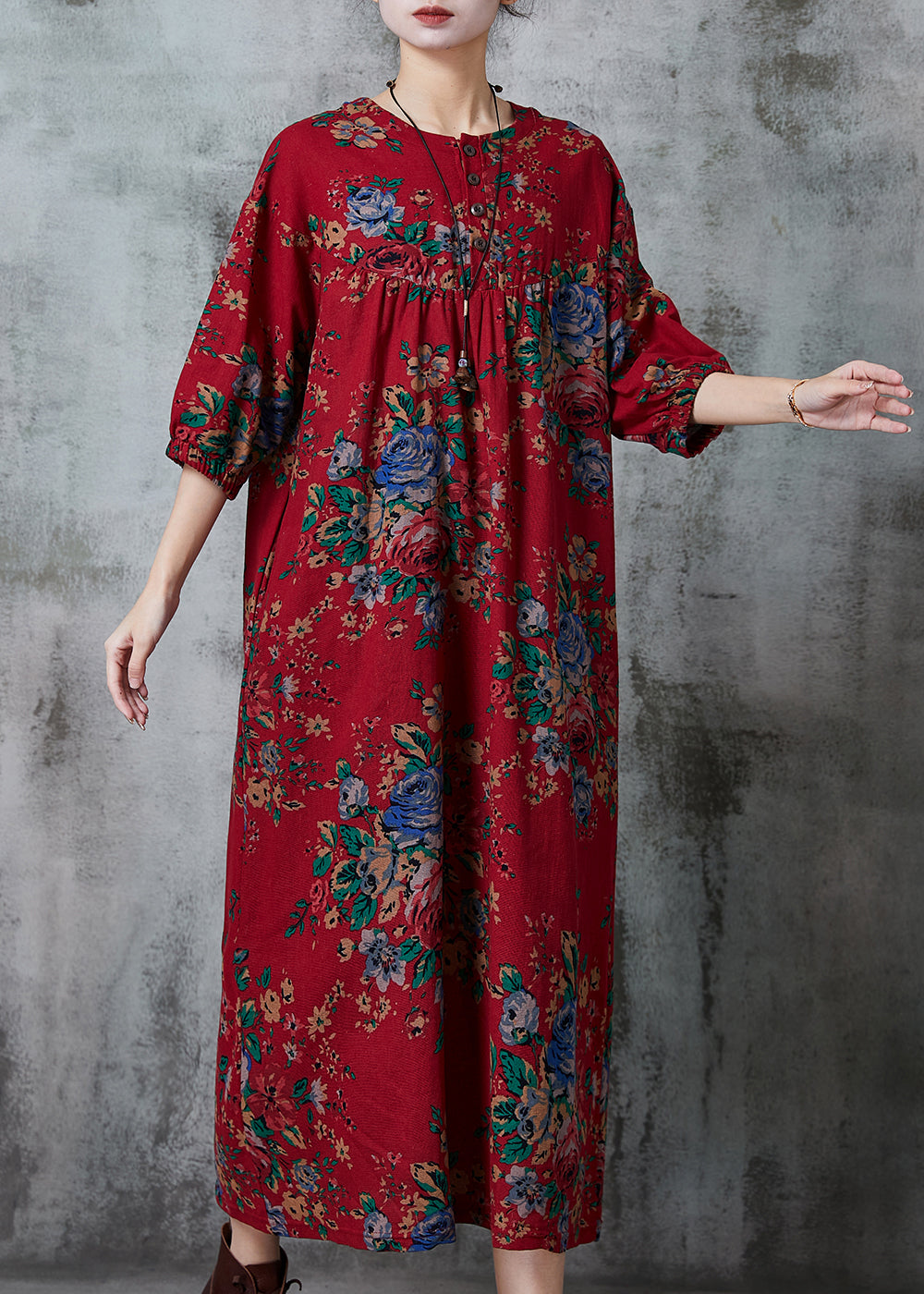 A Vintage Style Dress with Delicate Timeless Details