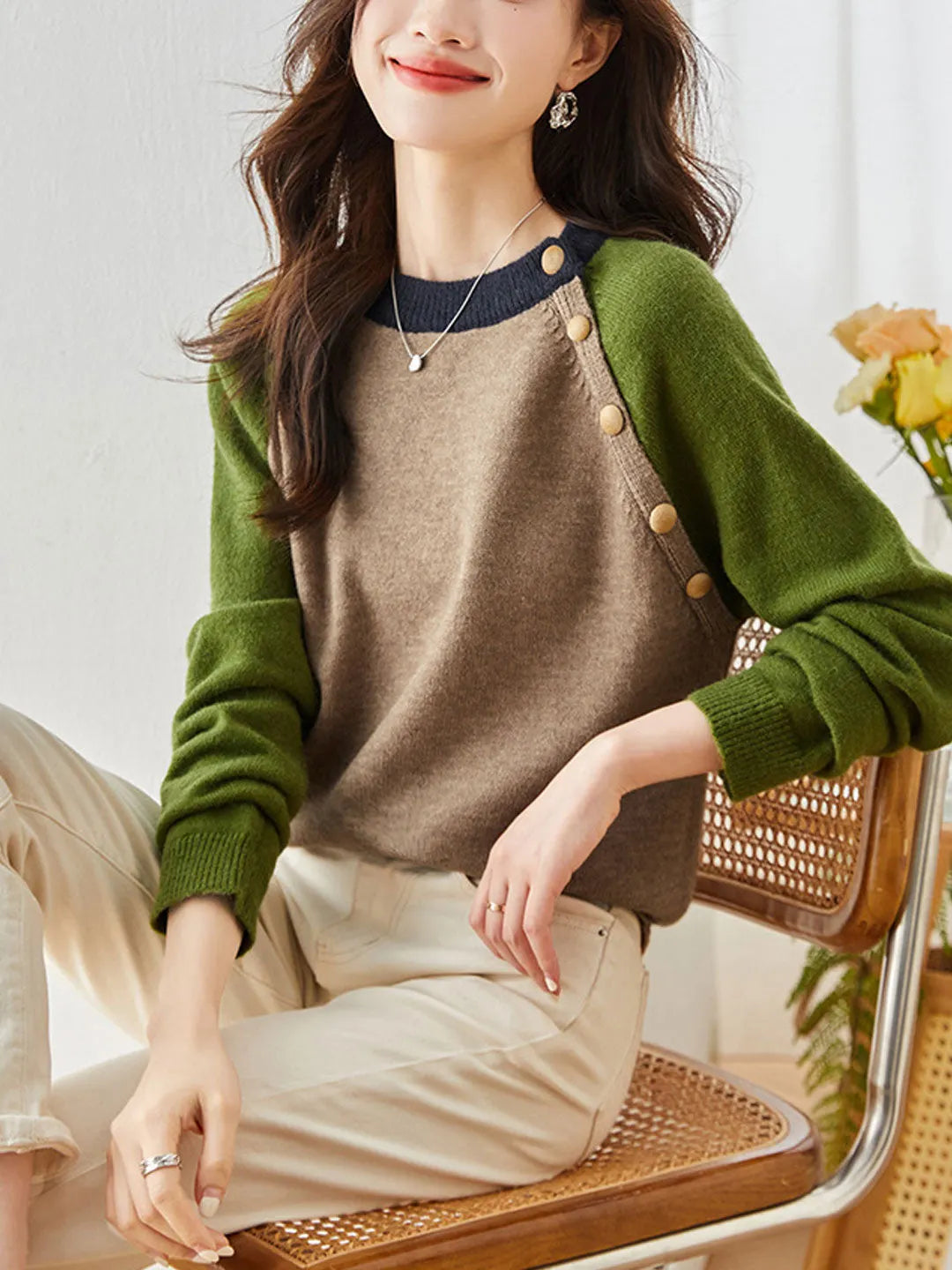 Elegantly Styled Sweater for Everyday Wear