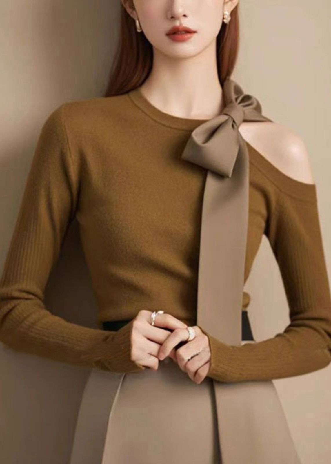 Vintage Inspired Sweater with a Contemporary Edge
