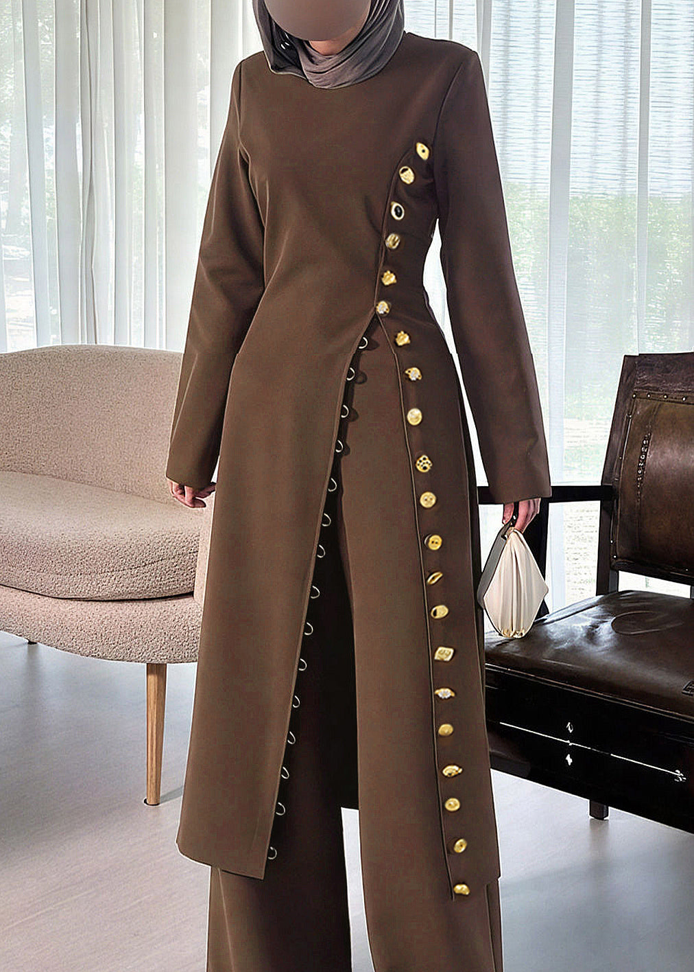 Elegantly Styled Coat for Everyday Wear