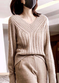 A Vintage Style Sweater with Delicate Timeless Details