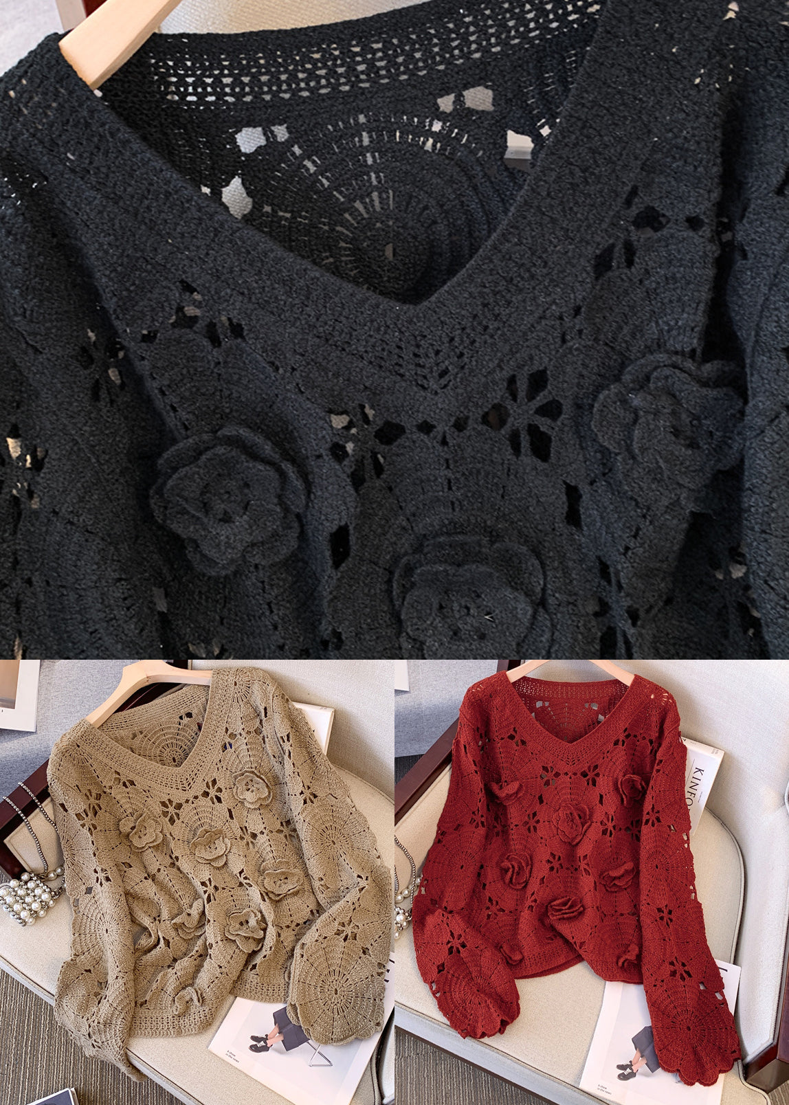 Vintage Inspired Sweater with a Contemporary Edge