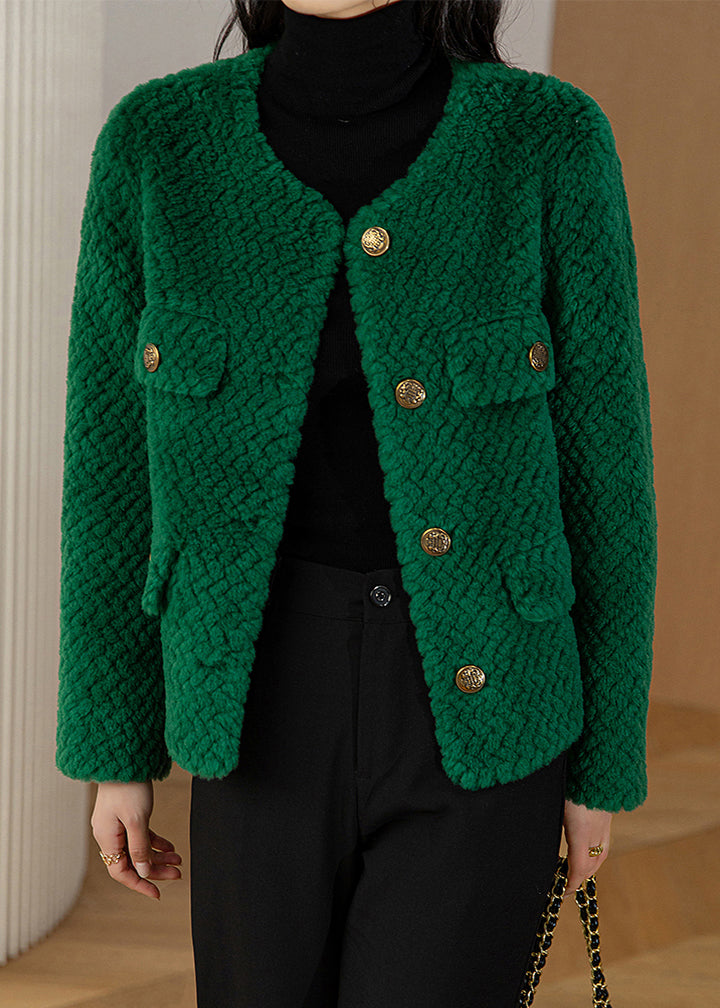 A Vintage Style Coat with Delicate Timeless Details