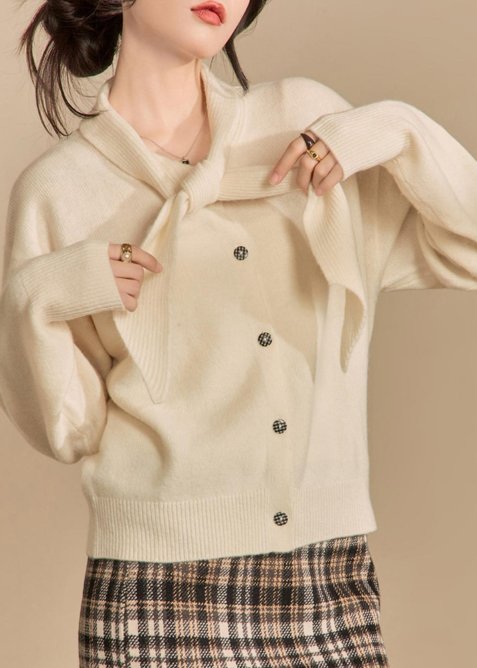 Vintage Inspired Sweater with a Contemporary Edge