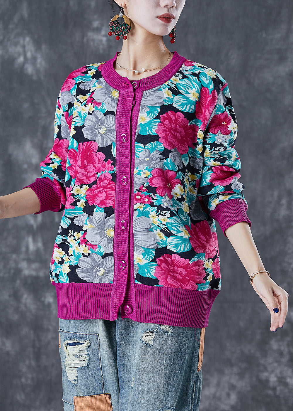 A Vintage Style Sweater with Delicate Timeless Details