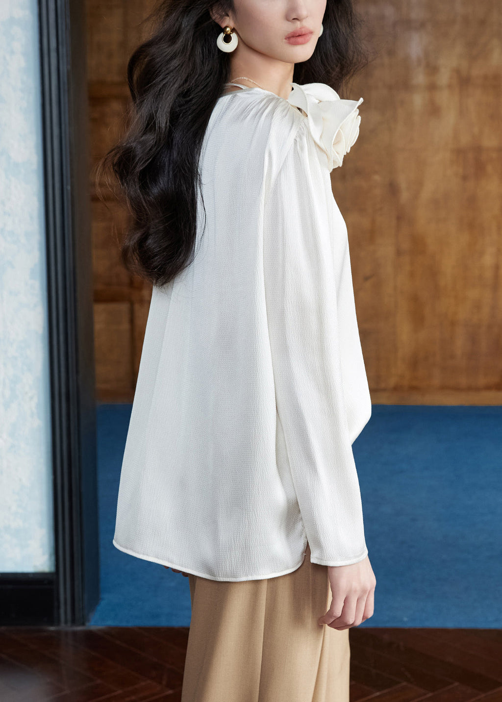 Gracefully Styled Blouse for Any Occasion