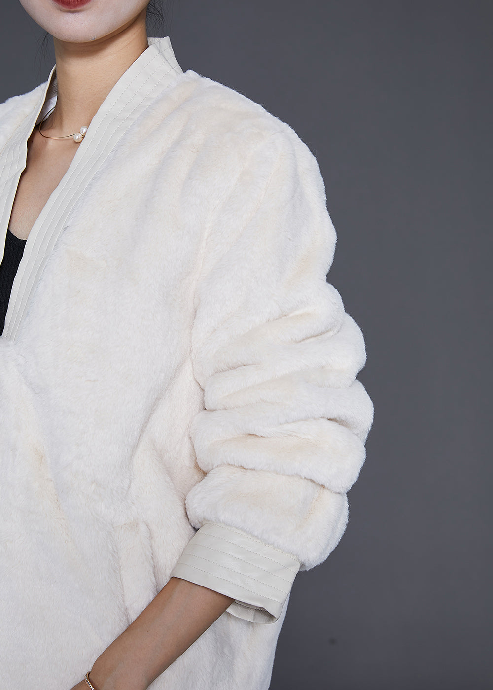 A Vintage Style Coat with Delicate Timeless Details