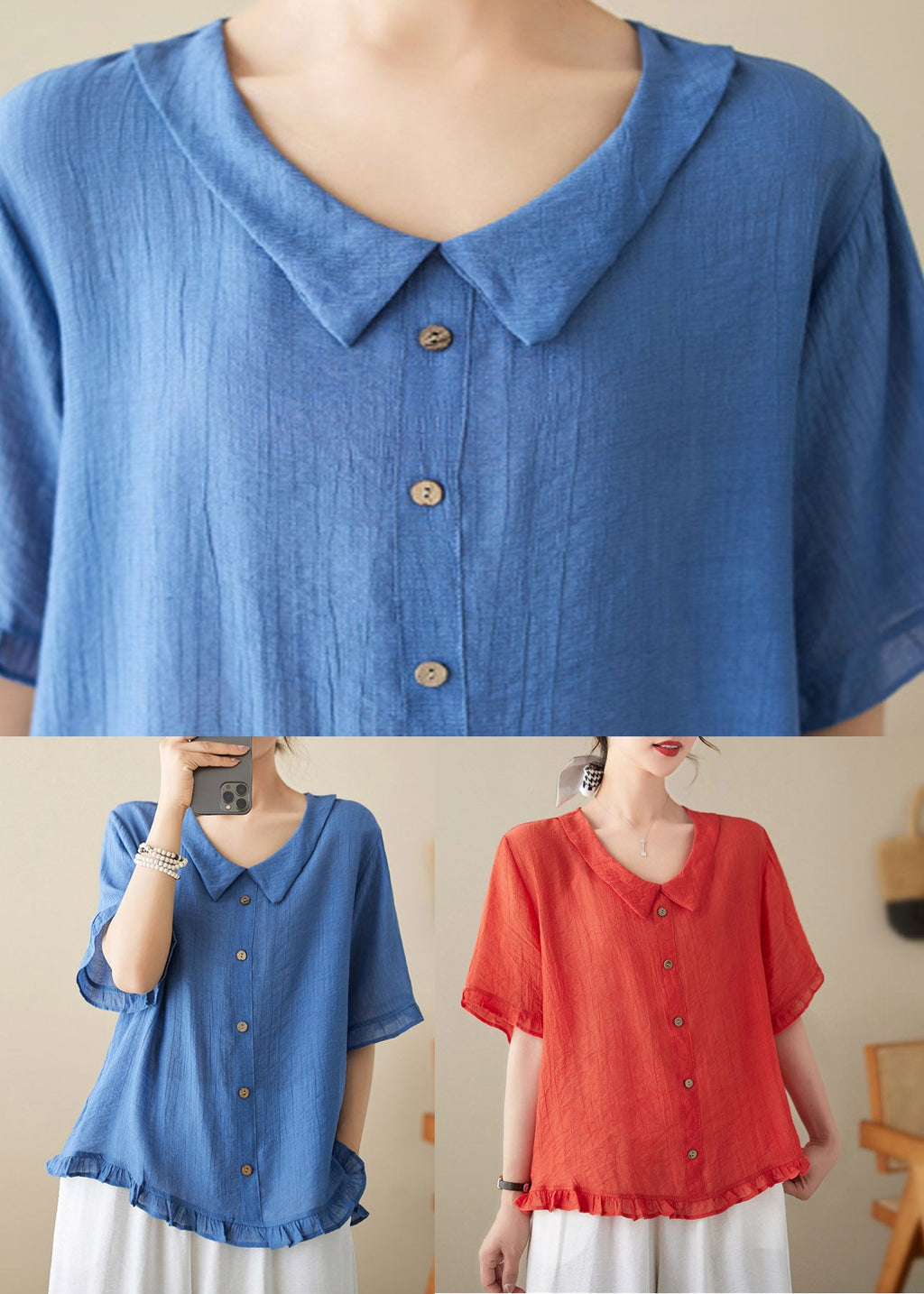 A Vintage Style Top with Delicate Timeless Details