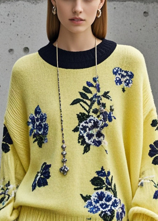 Vintage Inspired Sweater with a Contemporary Edge