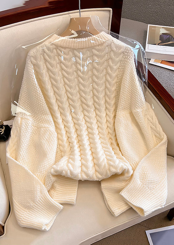 Beautifully Finished Sweater in a Timeless Design