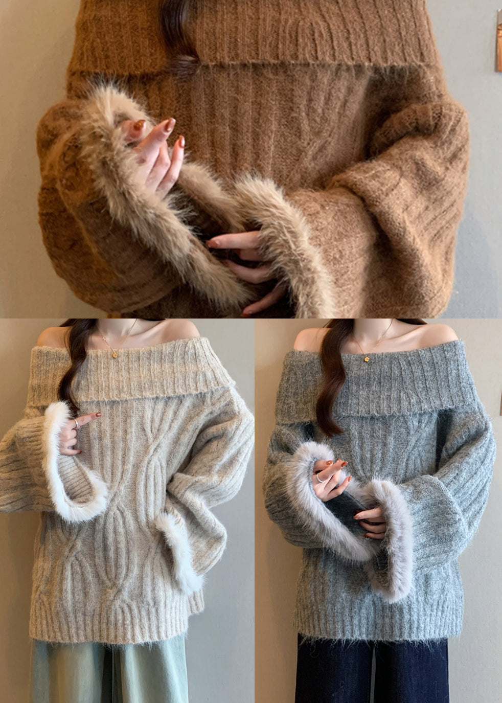 Gracefully Styled Sweater for Any Occasion