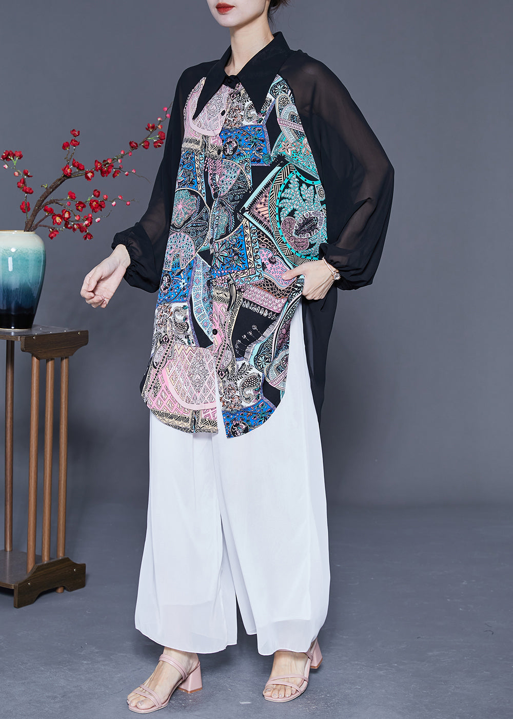 Beautifully Balanced Blouse with Timeless Character