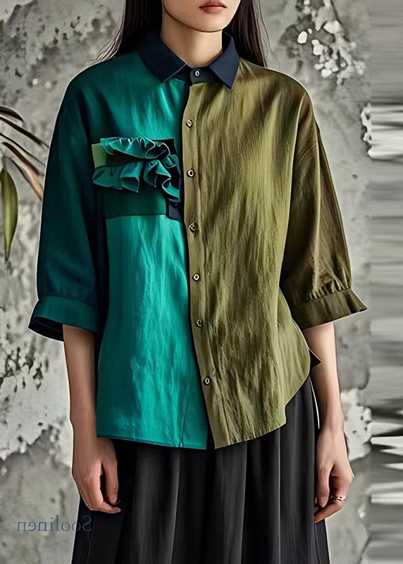 A Vintage Style Shirt with Delicate Timeless Details